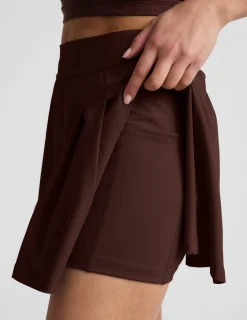 Score Pleated Skirt