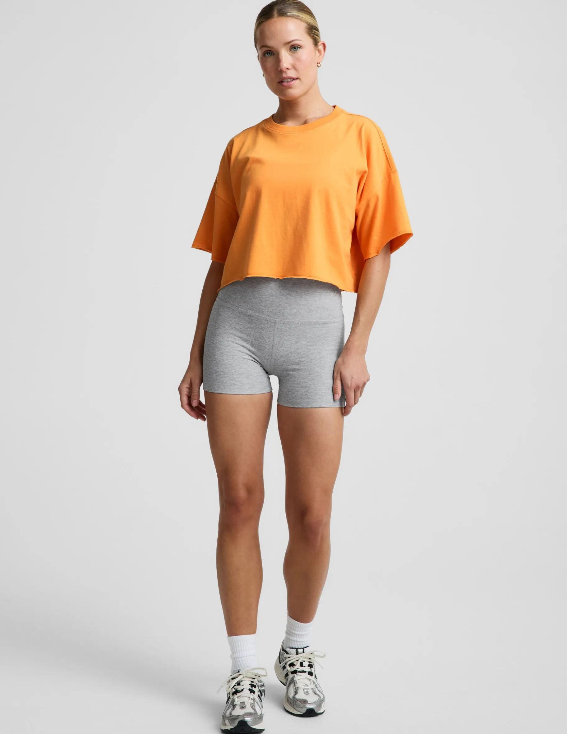 SoftKnit Better Than Ever Cropped Cotton Tee
