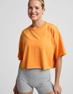 SoftKnit Better Than Ever Cropped Cotton Tee