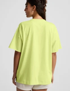 SoftKnit Better Than Ever Oversized V-Neck Cotton Tee