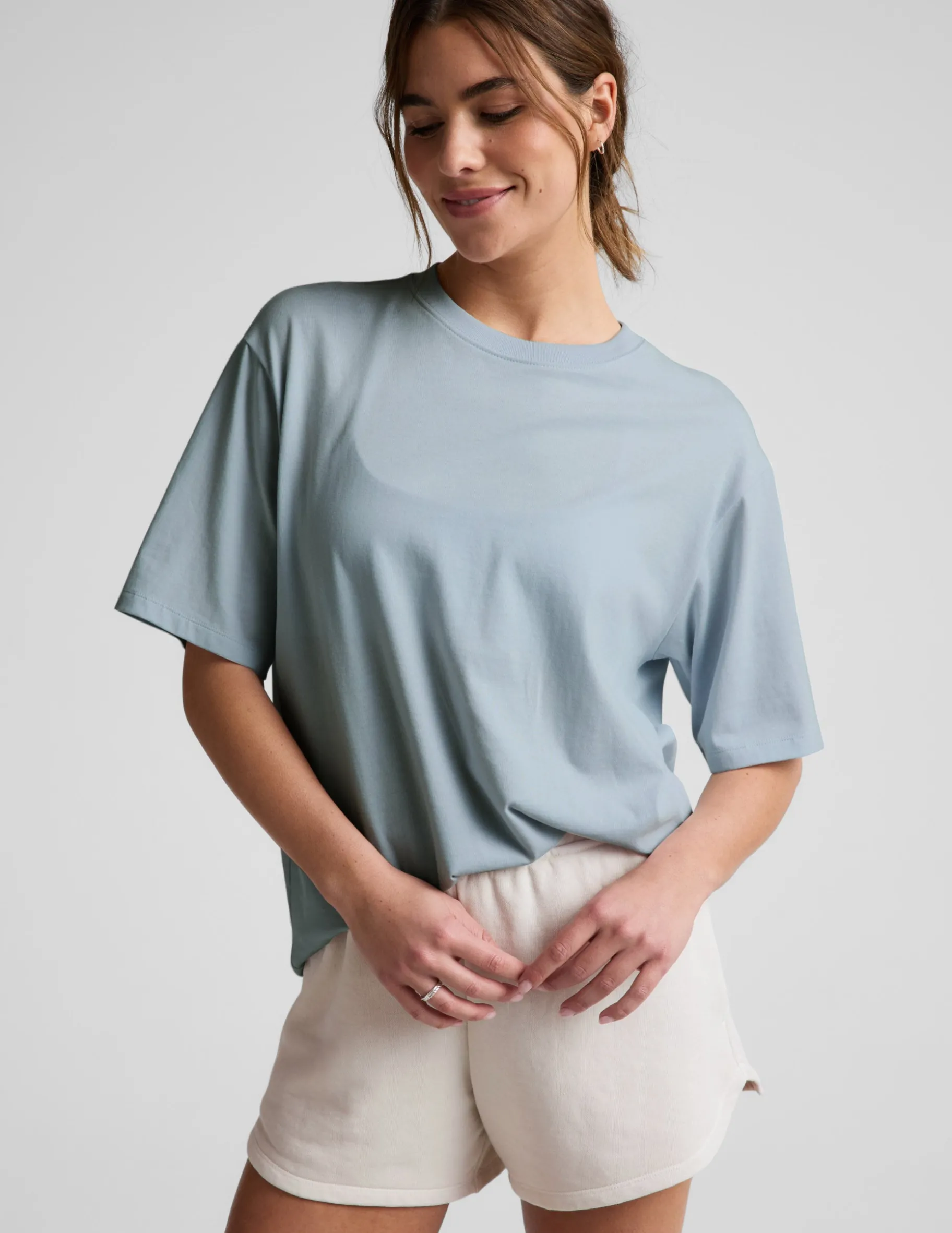 SoftKnit Better Than Ever Oversized Cotton Tee