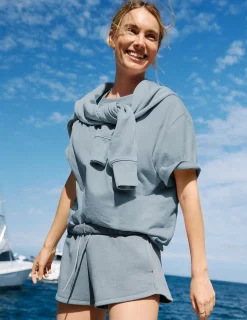 SoftKnit Better Than Ever Oversized Cotton Tee