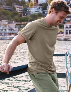 SoftKnit Men's Cotton Tee