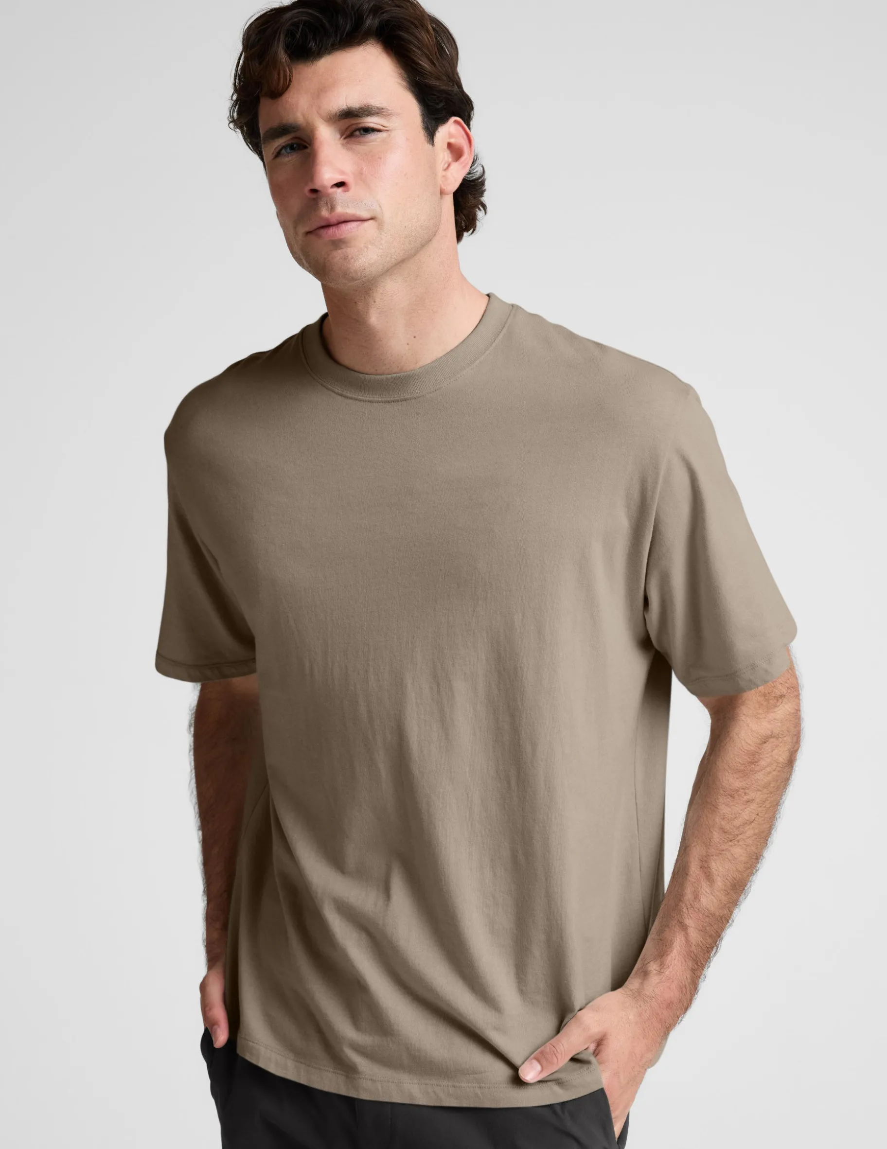 SoftKnit Men's Cotton Tee