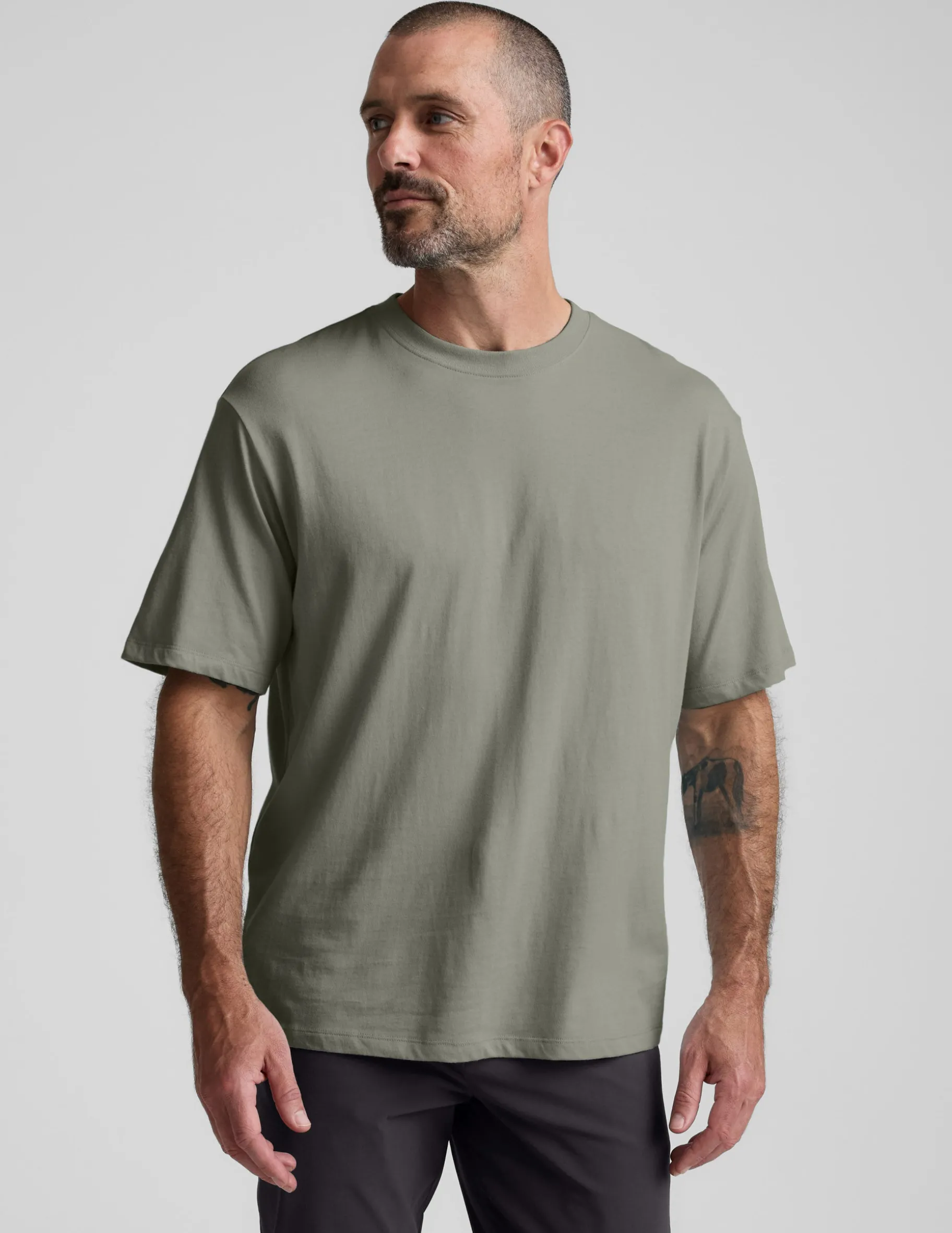 SoftKnit Men's Cotton Tee
