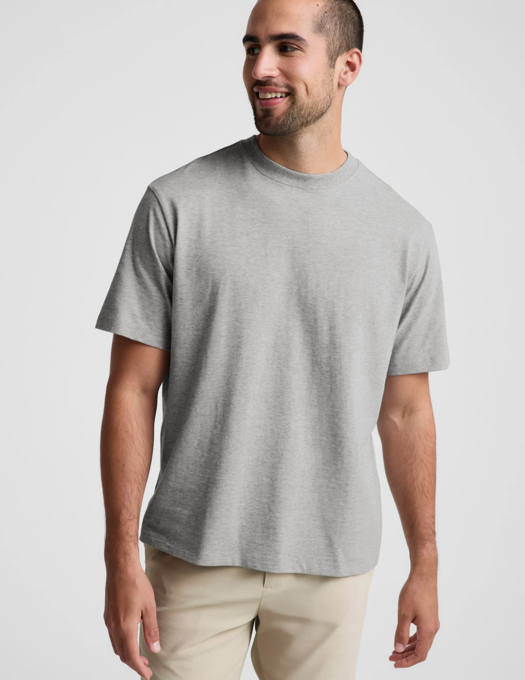 SoftKnit Men's Cotton Tee
