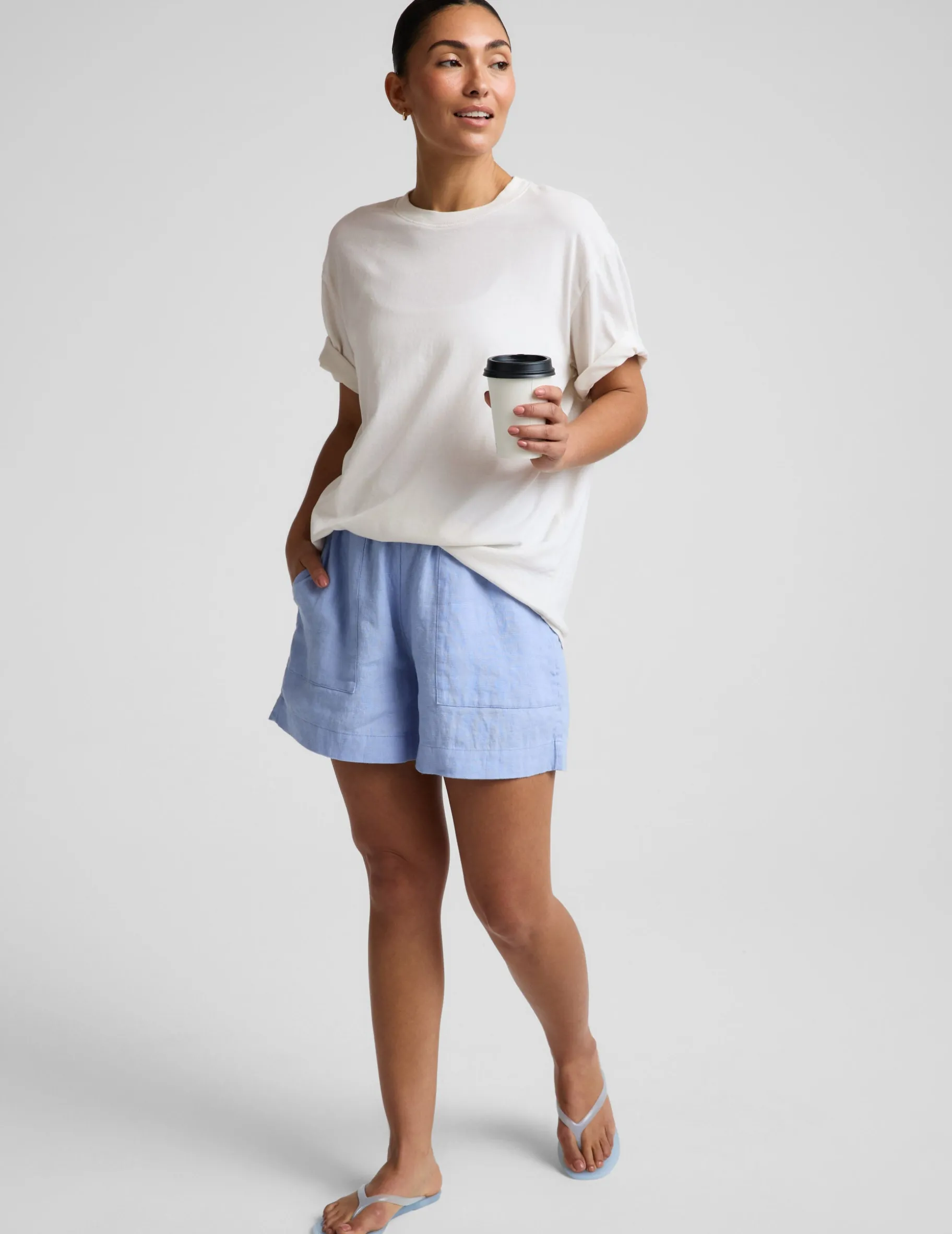 SoftWash Linen Easy Short