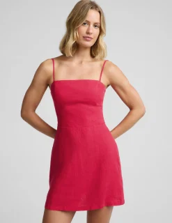SoftWash Linen Seaside Mini Dress