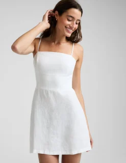 SoftWash Linen Seaside Mini Dress