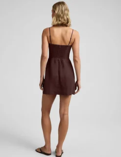 SoftWash Linen Seaside Mini Dress