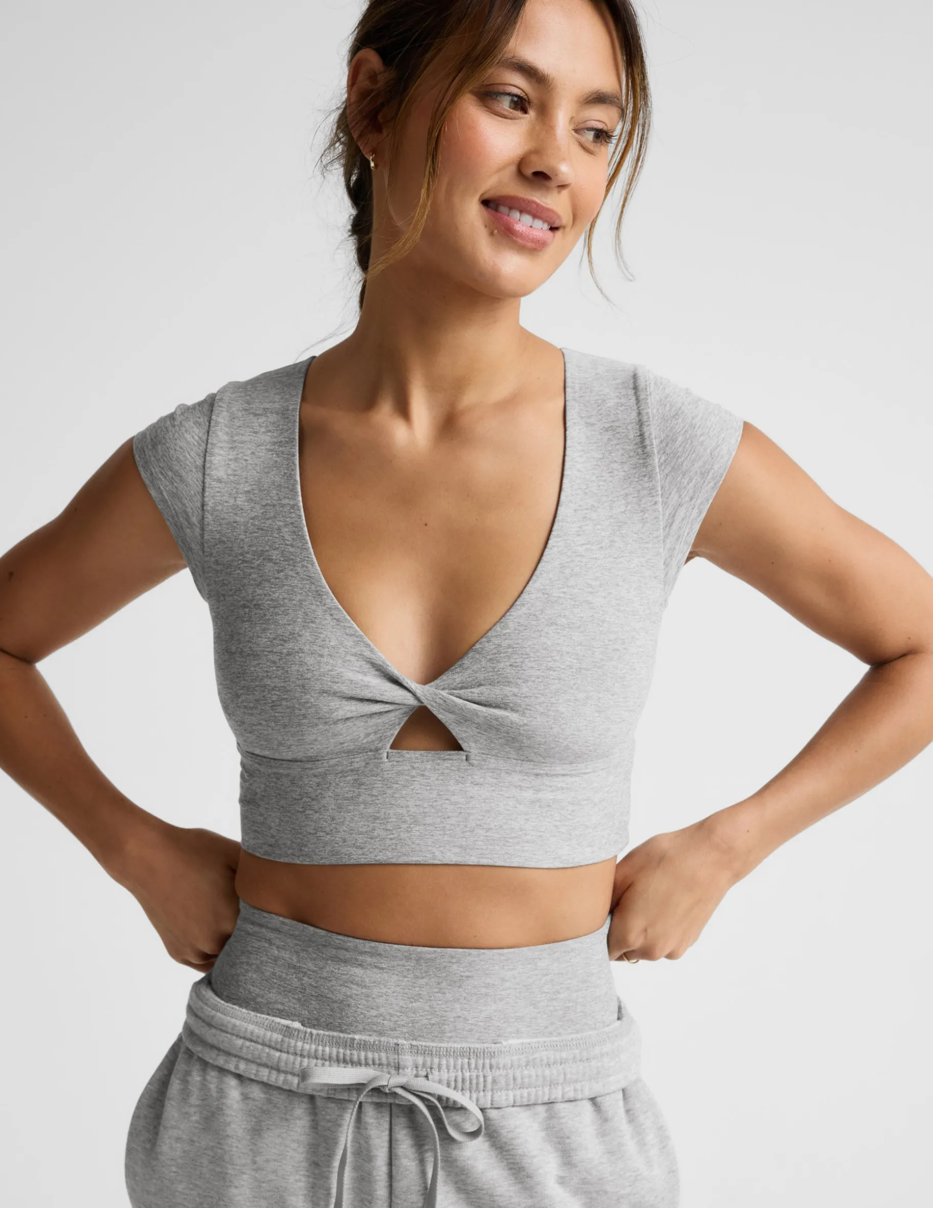 Spacedye™ Get It Twisted Cropped Tee