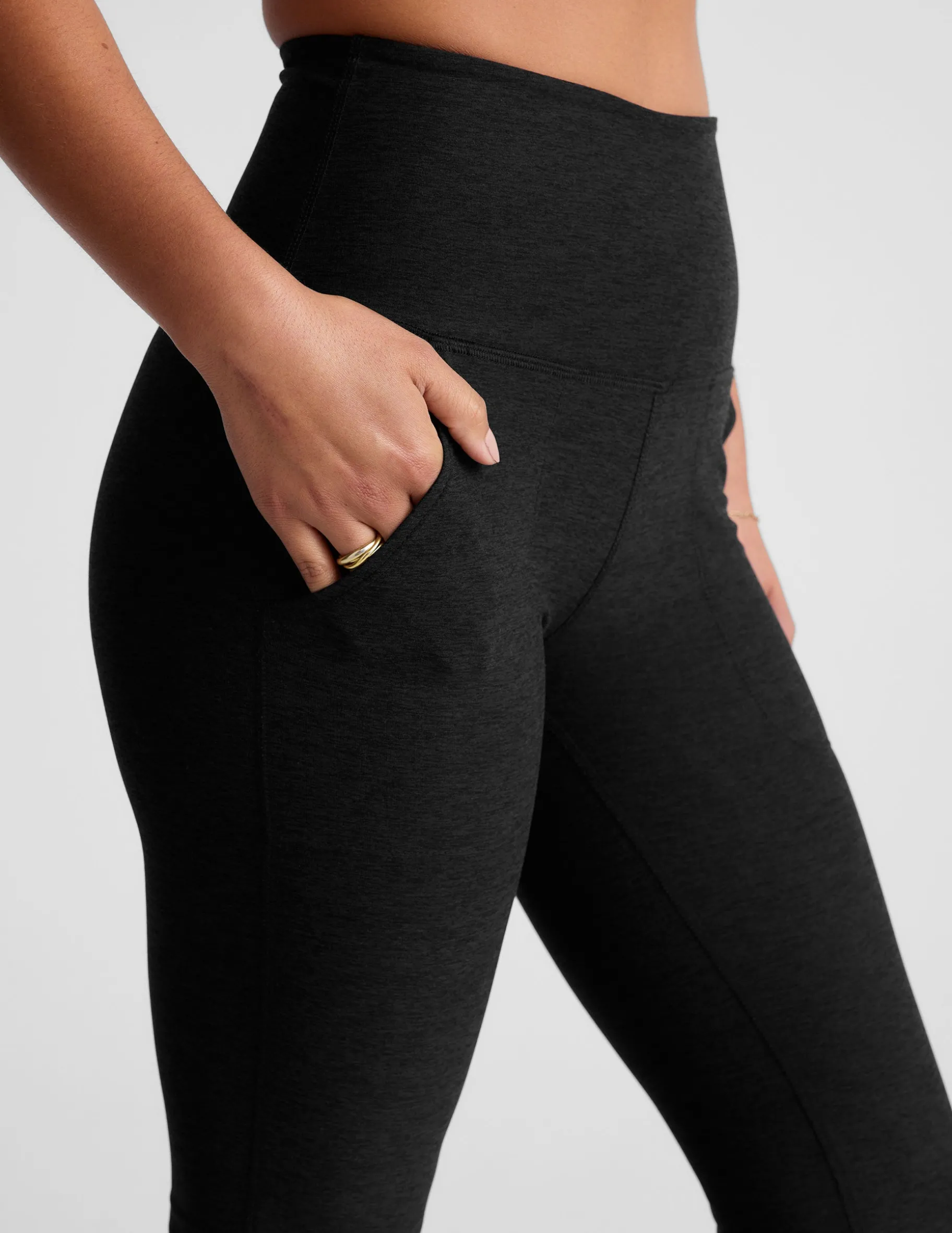 Spacedye™ High Waisted Practice Pocket Bootcut Pant 31"