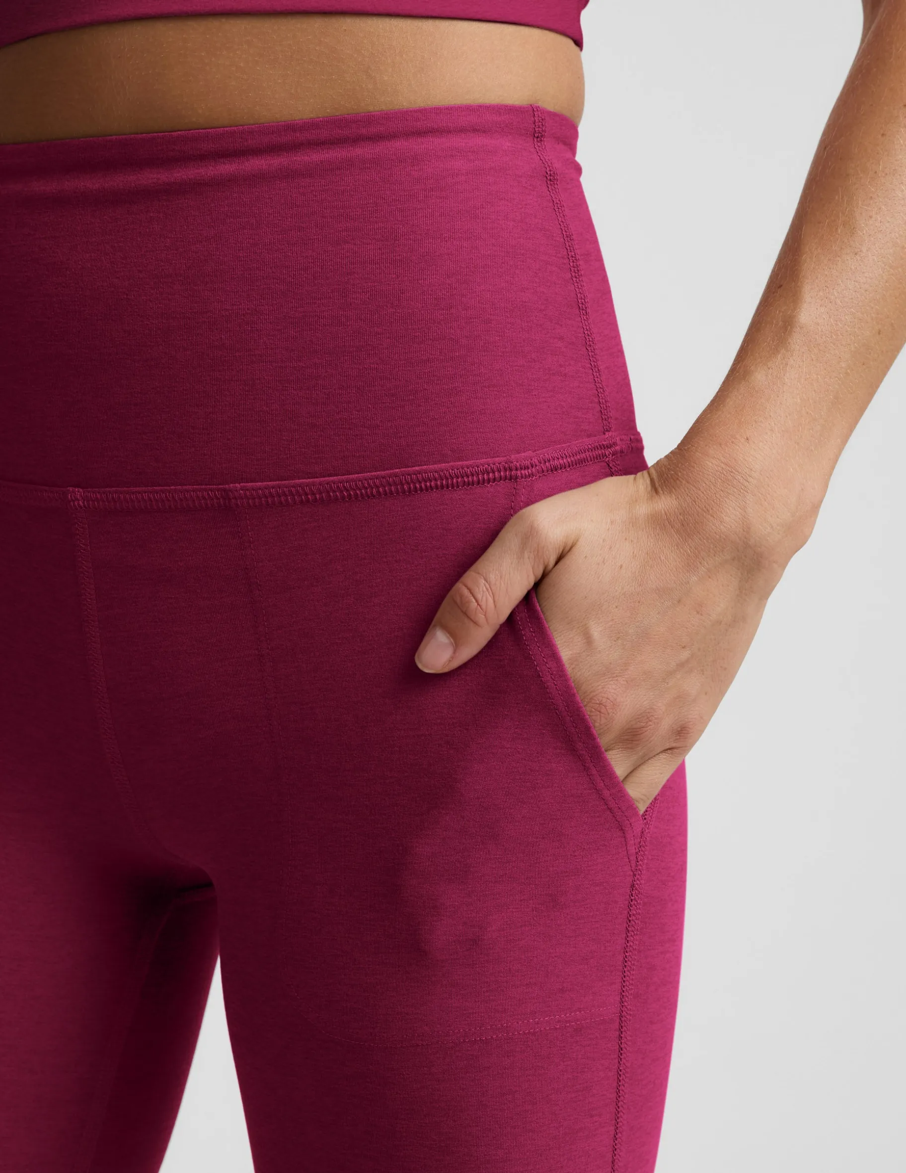 Spacedye™ High Waisted Practice Pocket Bootcut Pant 31"