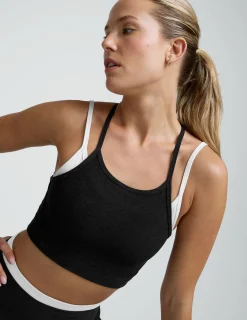 Spacedye™ Layered Long Line Bra