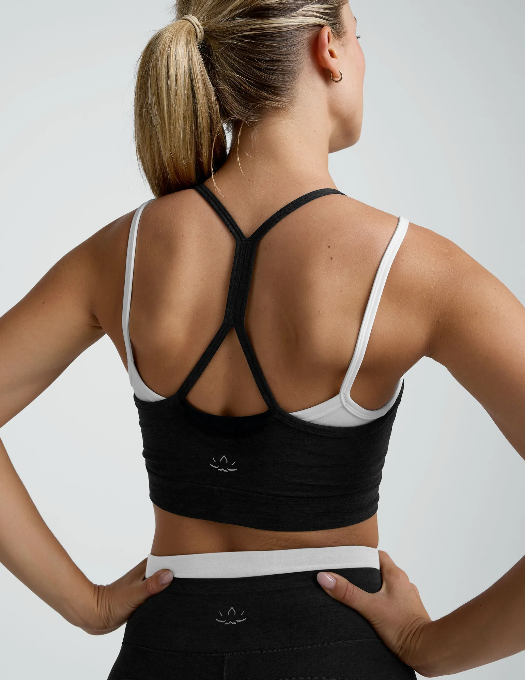 Spacedye™ Layered Long Line Bra