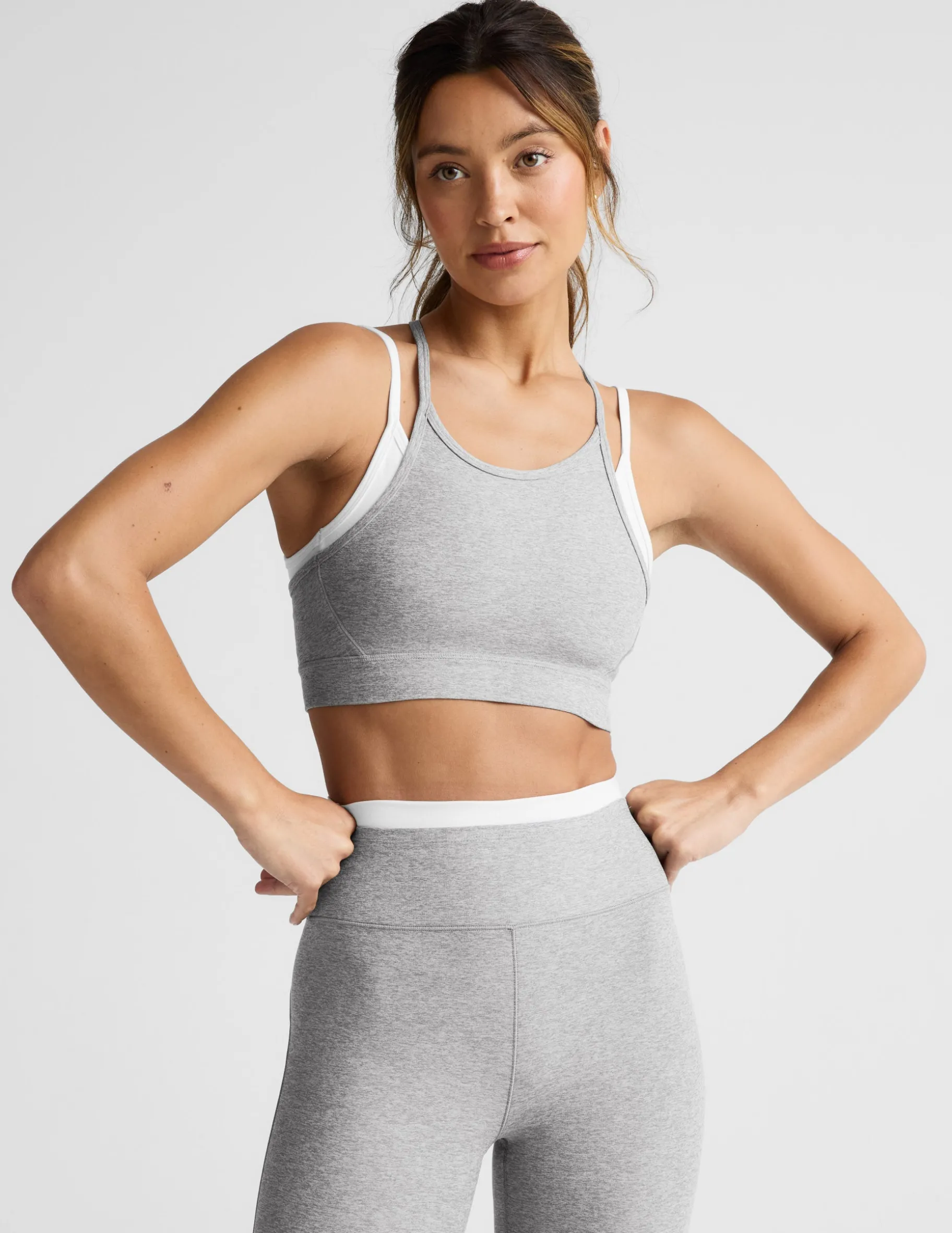 Spacedye™ Layered Long Line Bra