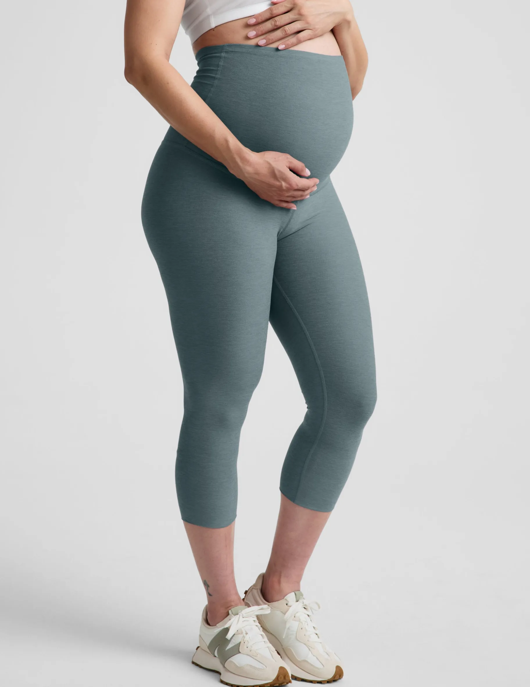 Spacedye™ Love The Bump Maternity 20.5" Capri Legging