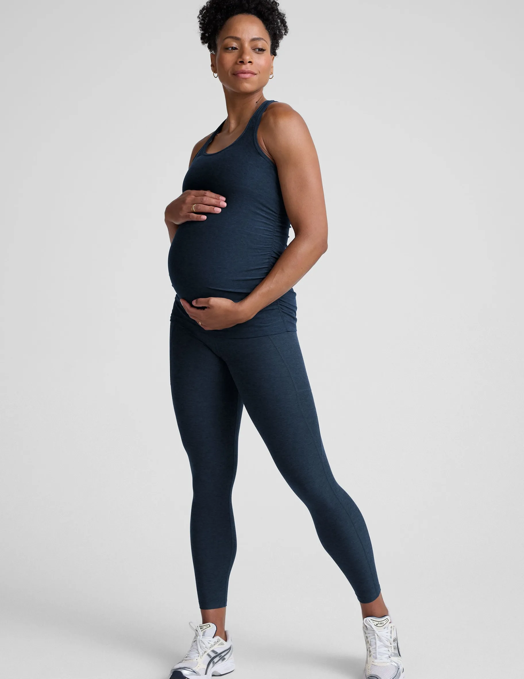 Spacedye™ Love the Bump Maternity Pocket Midi Legging