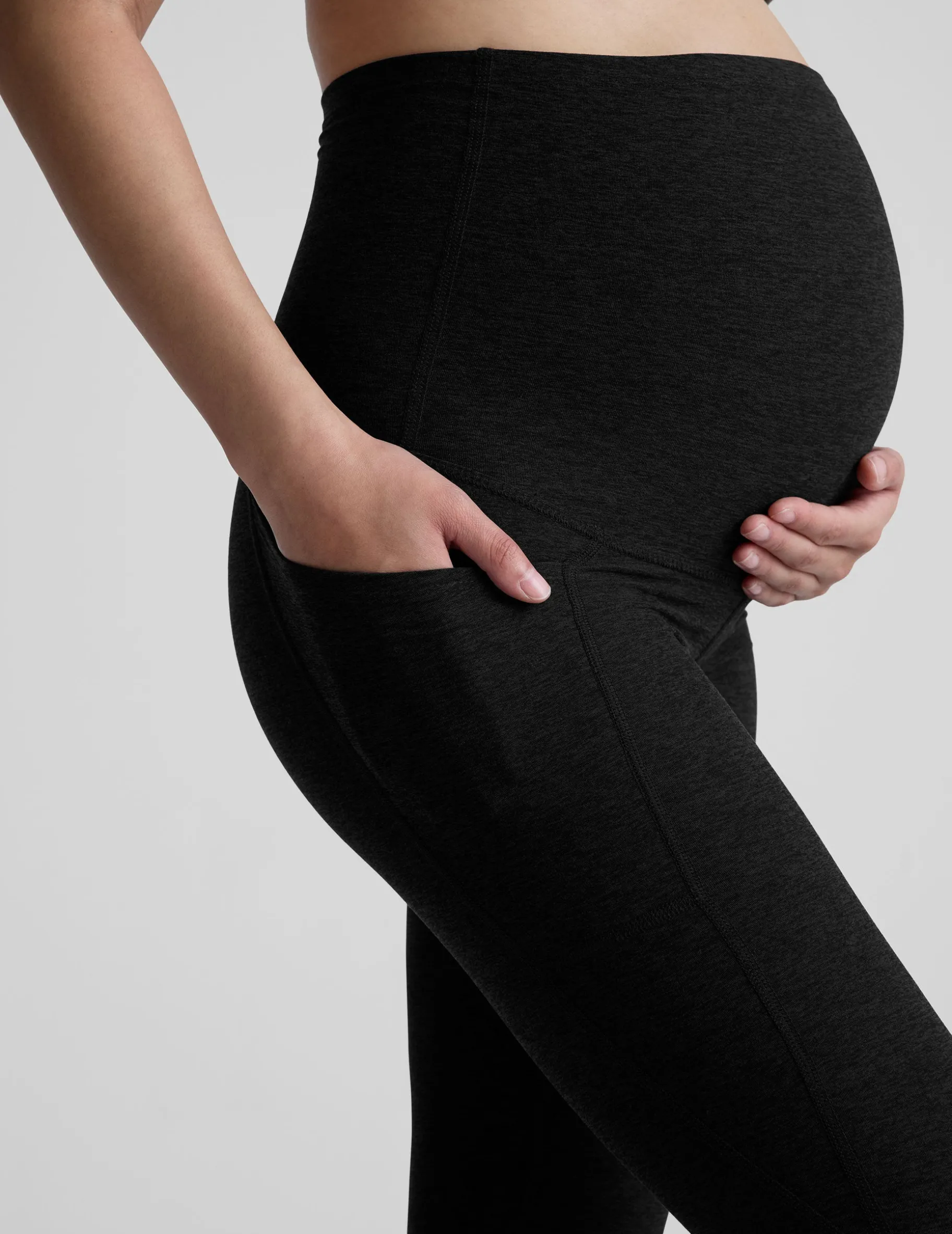Spacedye™ Love the Bump Maternity Pocket Midi Legging