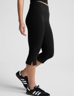 Spacedye™ Mid-Rise Slit Pedal Pusher Legging