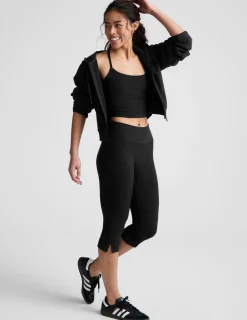 Spacedye™ Mid-Rise Slit Pedal Pusher Legging