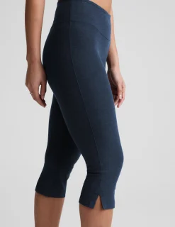 Spacedye™ Mid-Rise Slit Pedal Pusher Legging