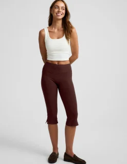 Spacedye™ Mid-Rise Slit Pedal Pusher Legging