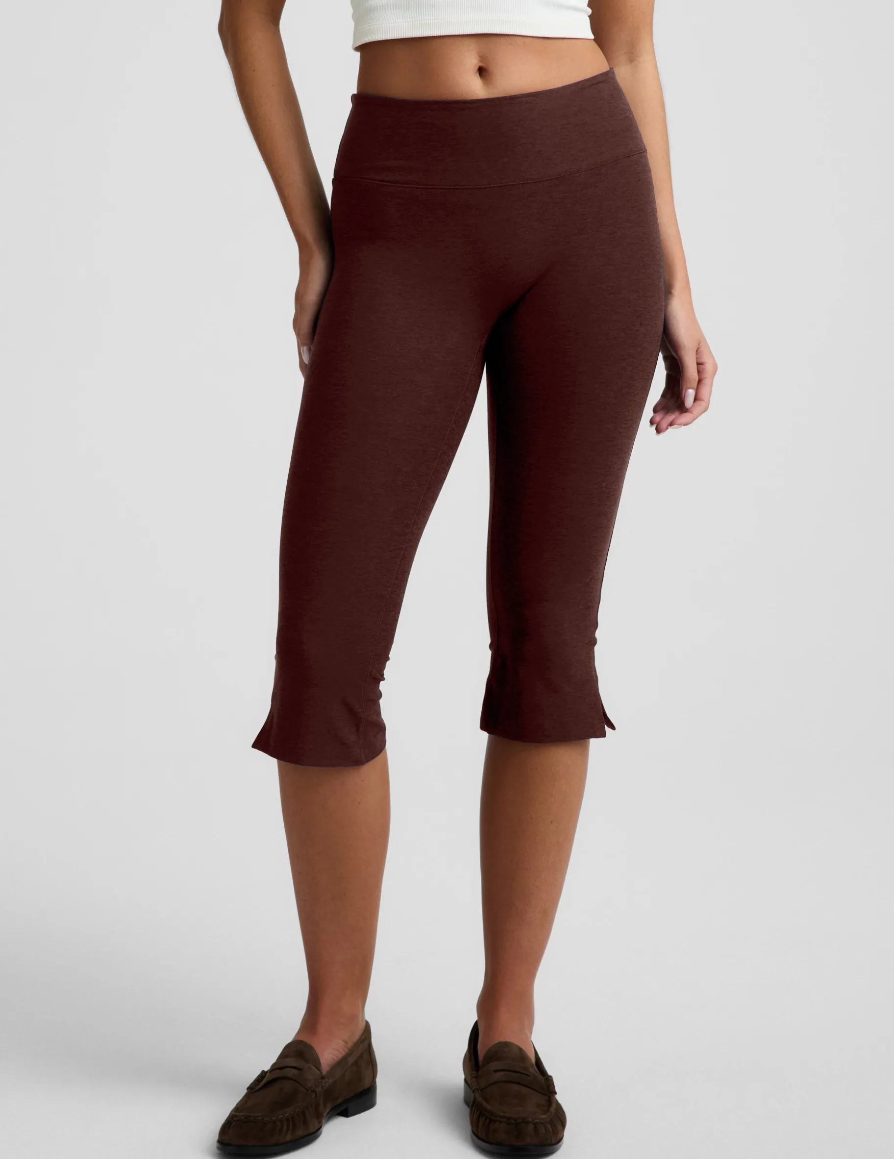 Spacedye™ Mid-Rise Slit Pedal Pusher Legging