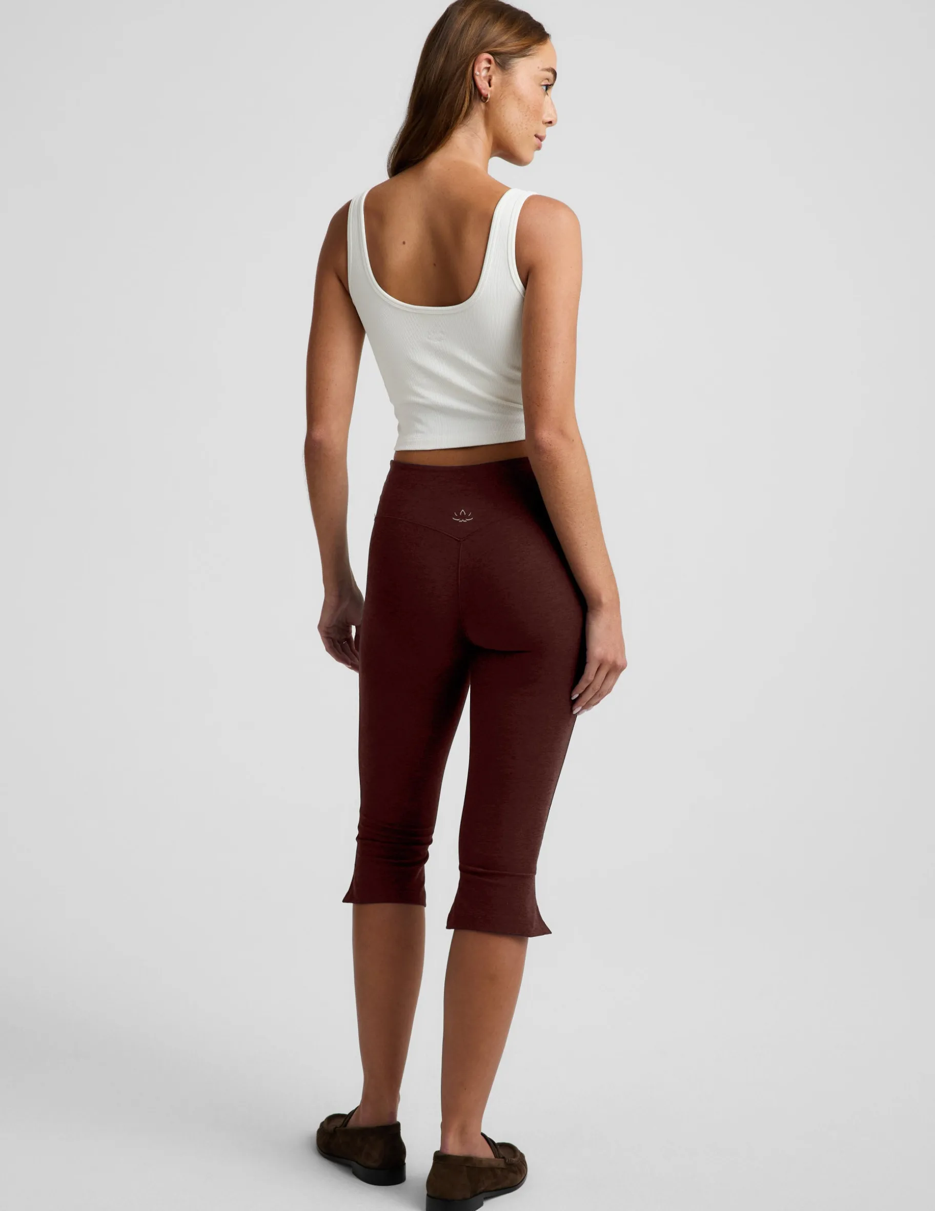 Spacedye™ Mid-Rise Slit Pedal Pusher Legging