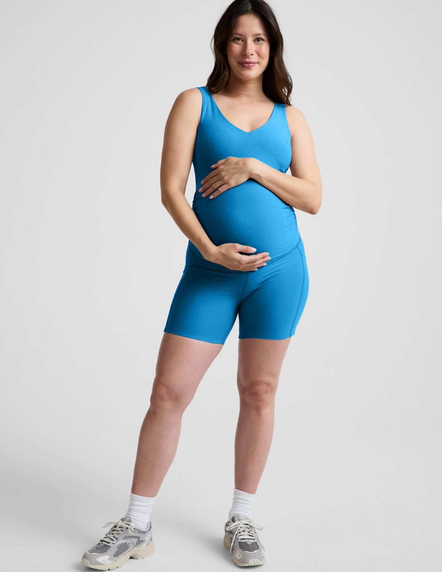 Spacedye™ Movin Mama Maternity Biker Jumpsuit