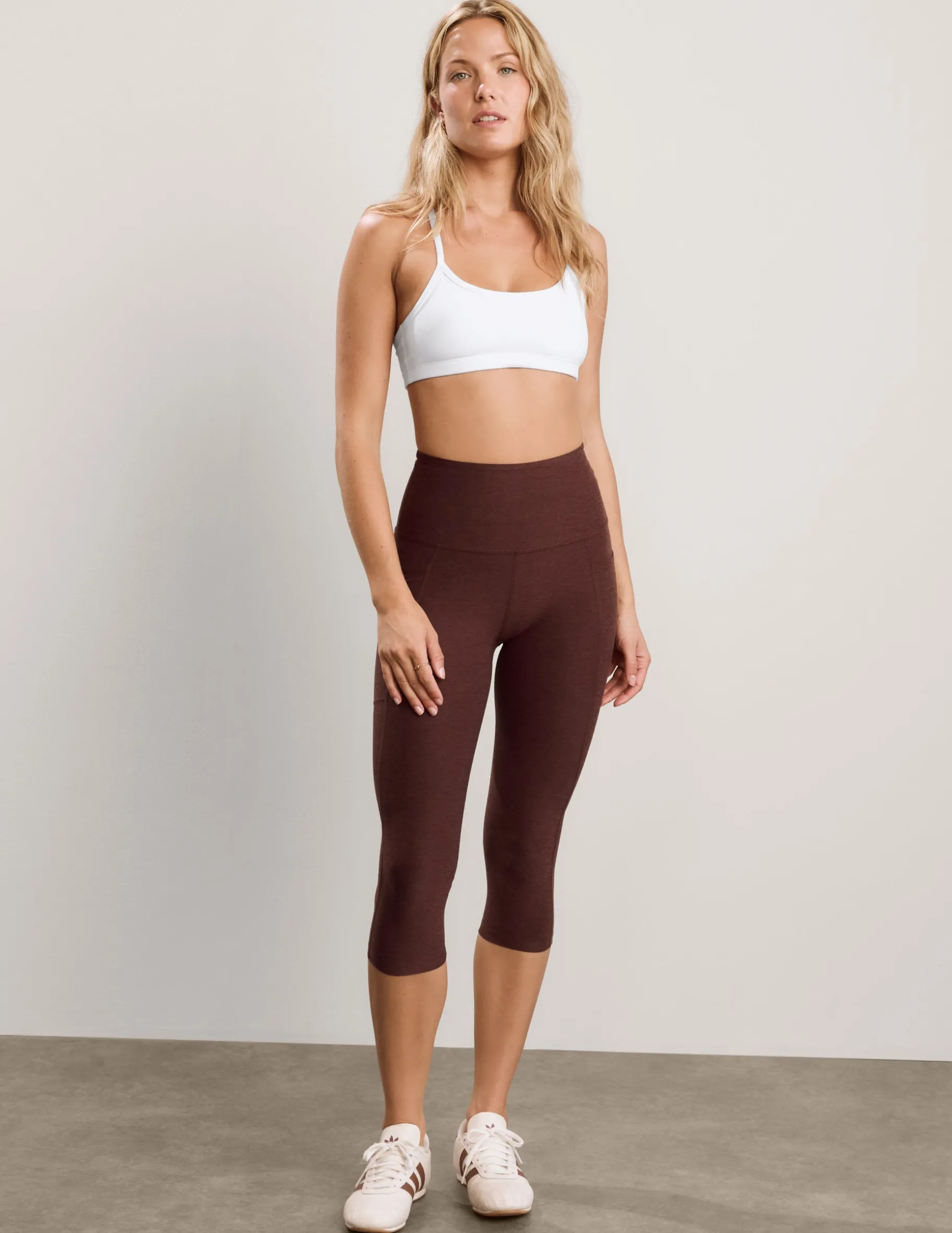 Spacedye™ Out Of Pocket High Waisted Capri Legging 20.5"