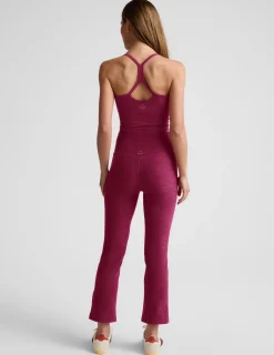 Spacedye™ Pintuck Kick Flare High Waisted Pant