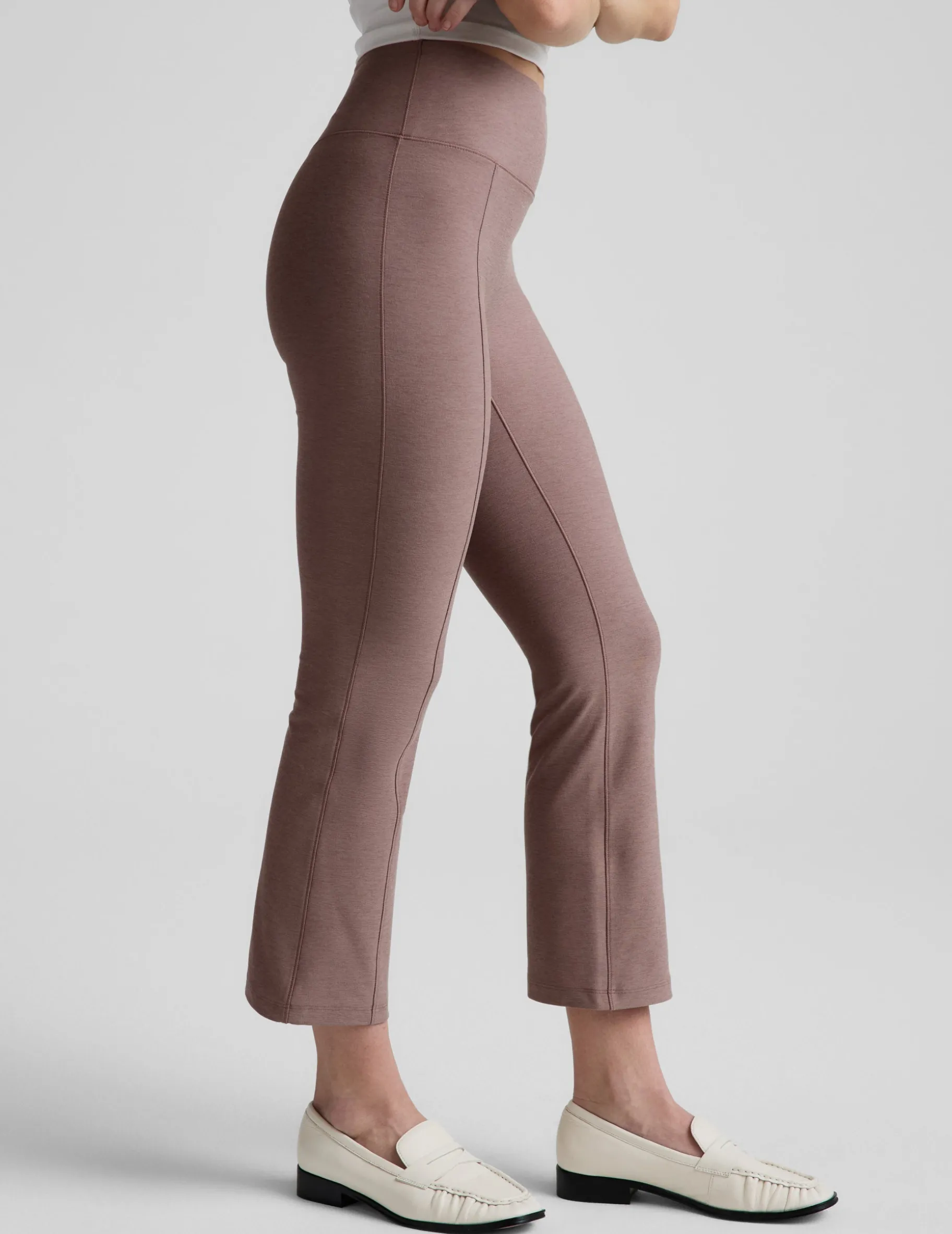 Spacedye™ Pintuck Kick Flare High Waisted Pant