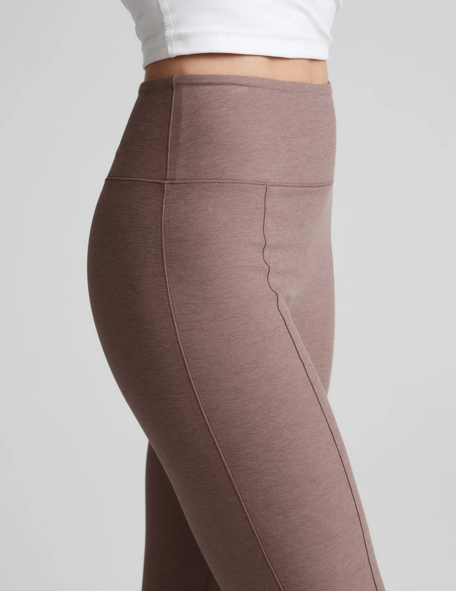 Spacedye™ Pintuck Kick Flare High Waisted Pant