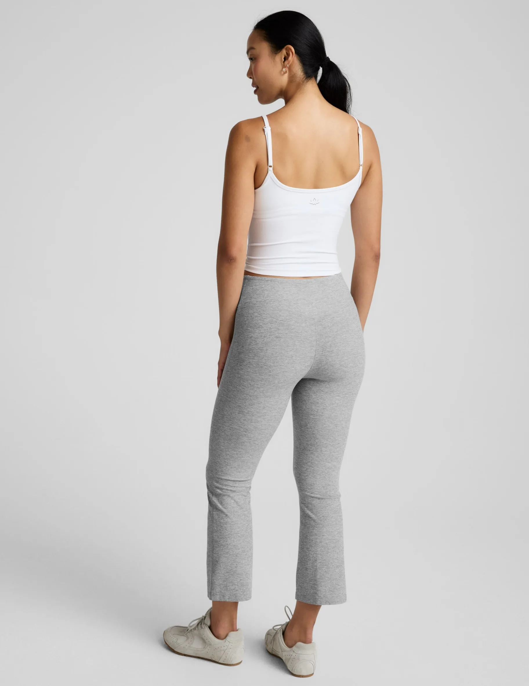 Spacedye™ Pintuck Kick Flare High Waisted Pant