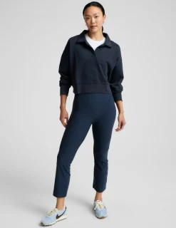 Spacedye™ Pintuck Kick Flare High Waisted Pant