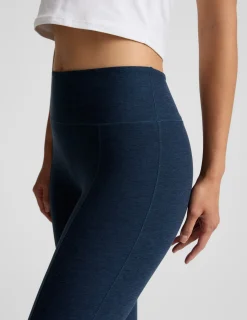 Spacedye™ Pintuck Kick Flare High Waisted Pant