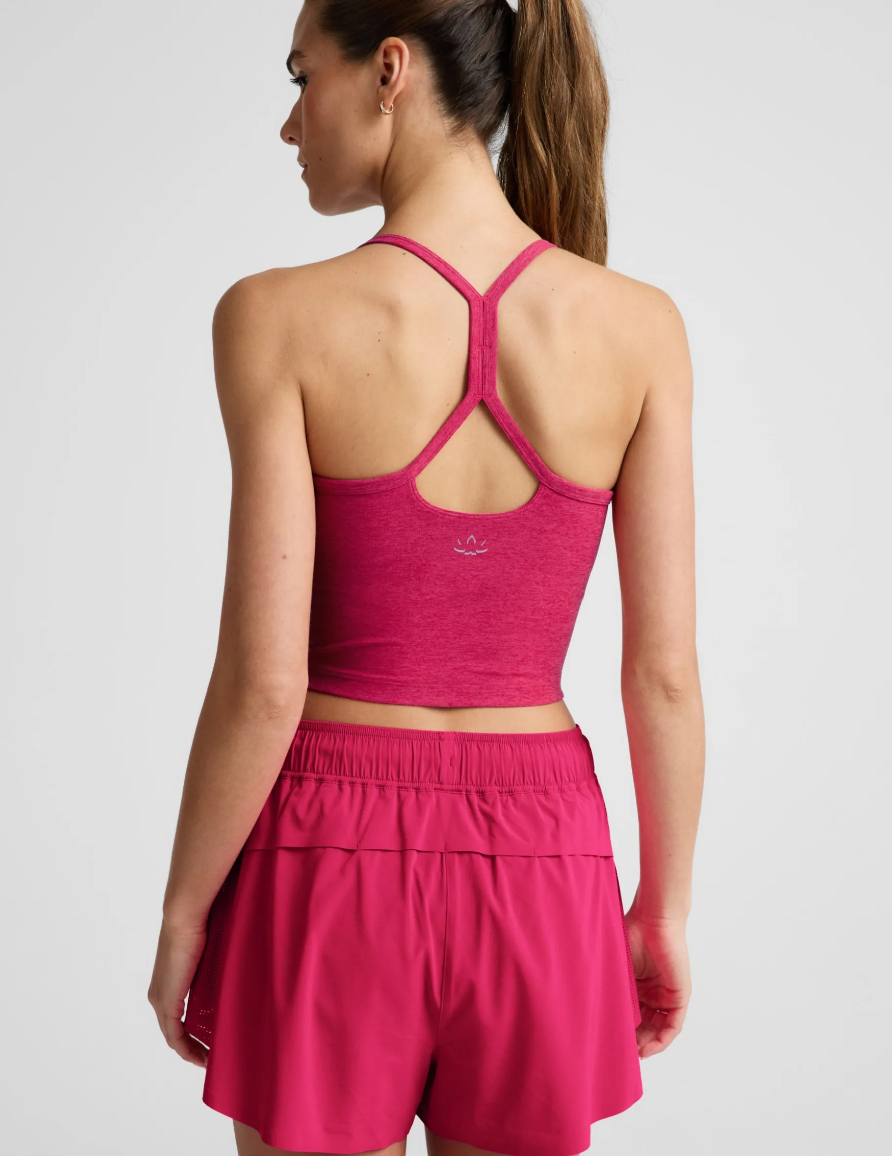 Spacedye™ Slim Racerback Cropped Tank