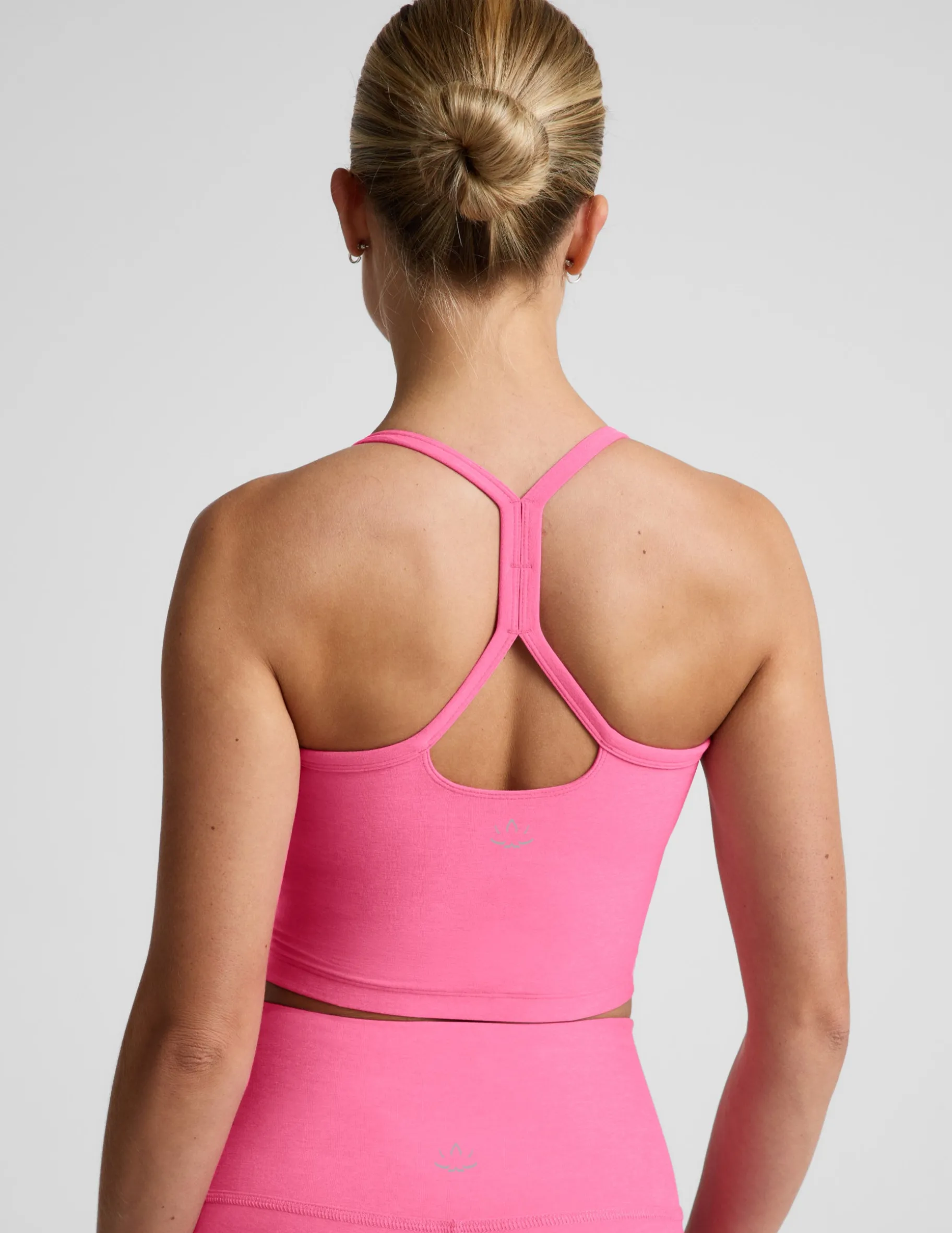 Spacedye™ Slim Racerback Cropped Tank