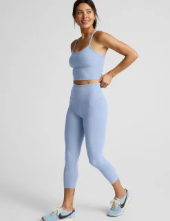 Spacedye™ Slim Racerback Cropped Tank