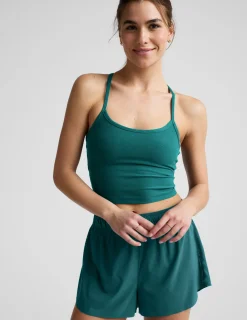 Spacedye™ Slim Racerback Cropped Tank
