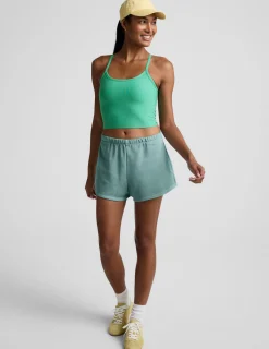 Spacedye™ Slim Racerback Cropped Tank