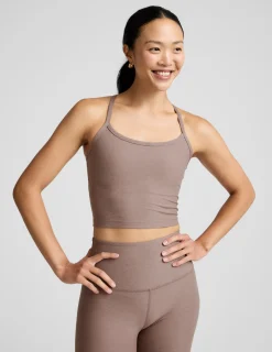 Spacedye™ Slim Racerback Cropped Tank
