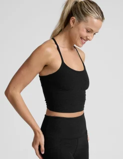 Spacedye™ Slim Racerback Cropped Tank