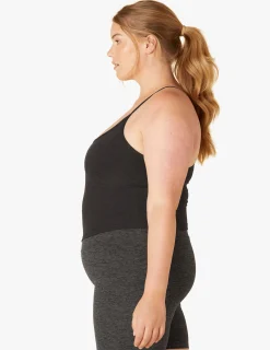 Spacedye™ Slim Racerback Cropped Tank