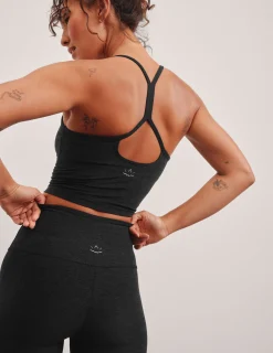 Spacedye™ Slim Racerback Cropped Tank