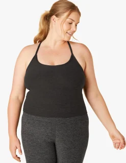 Spacedye™ Slim Racerback Cropped Tank