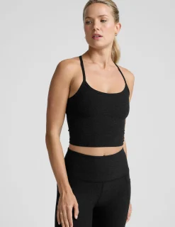 Spacedye™ Slim Racerback Cropped Tank