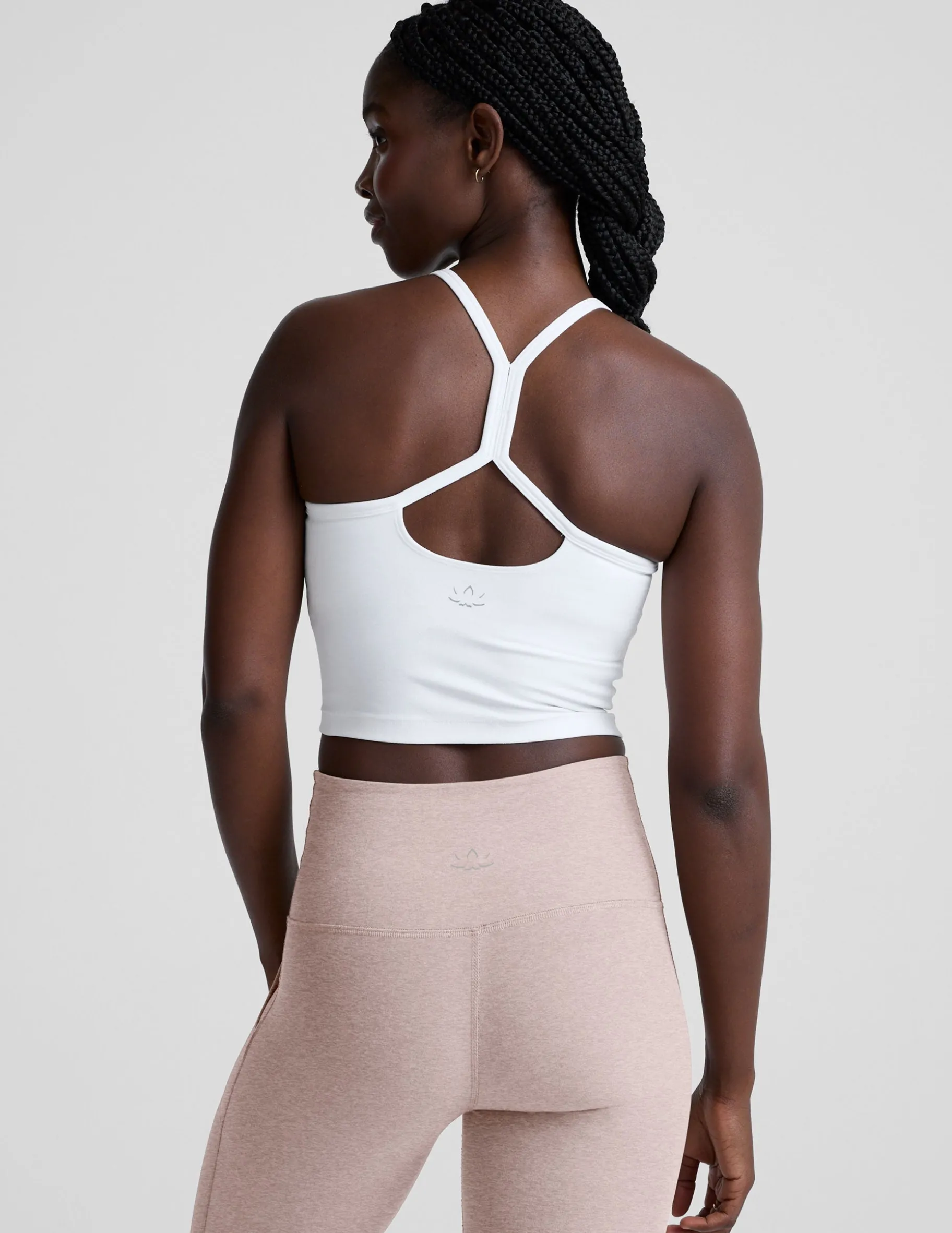 Spacedye™ Slim Racerback Cropped Tank