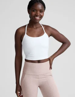 Spacedye™ Slim Racerback Cropped Tank